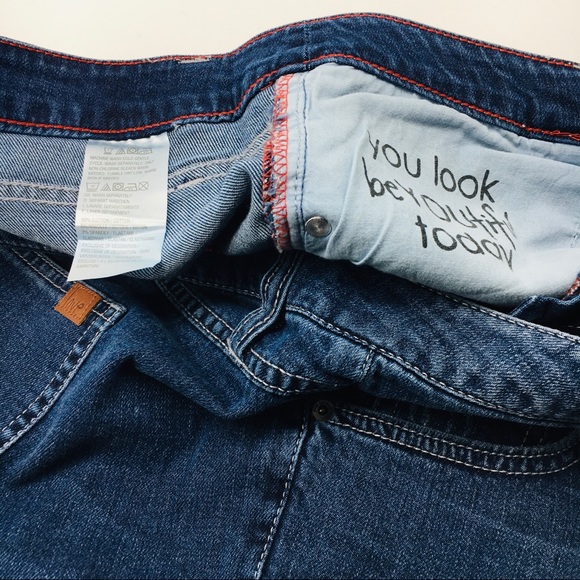 Peace Love World Denim Sandal Jeans Plus Frayed 16 - Picture 9 of 14